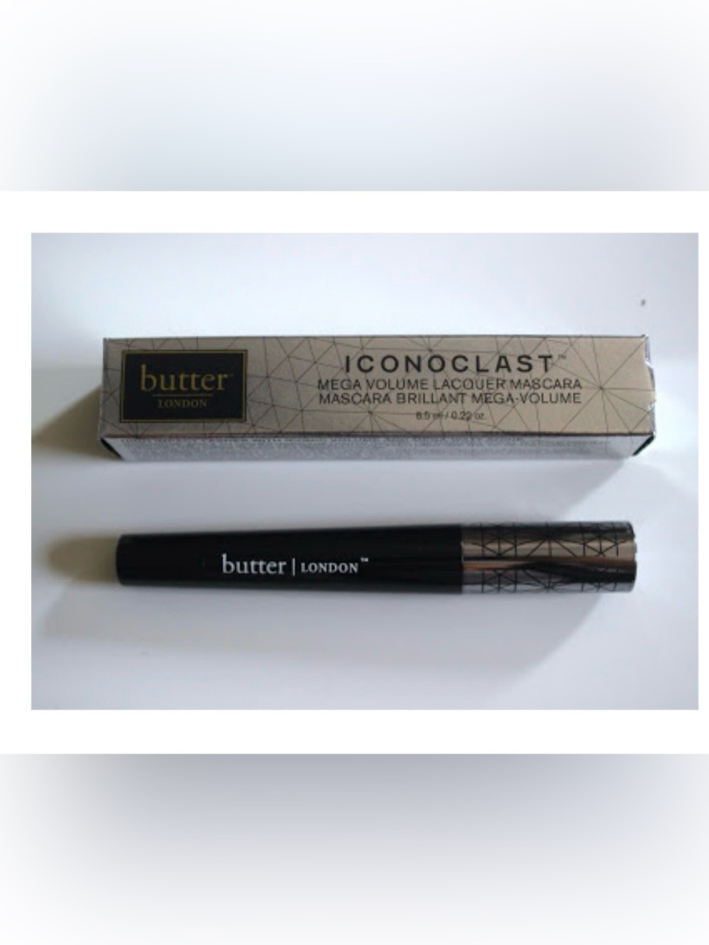 Butter London Iconoclast Mascara! 💜 New in Box! Mega Volume BRILLIANT BLACK